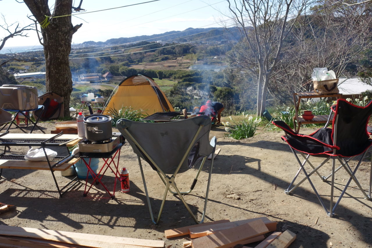キャンプ - 野宮農園オレンジ村オートキャンプ場