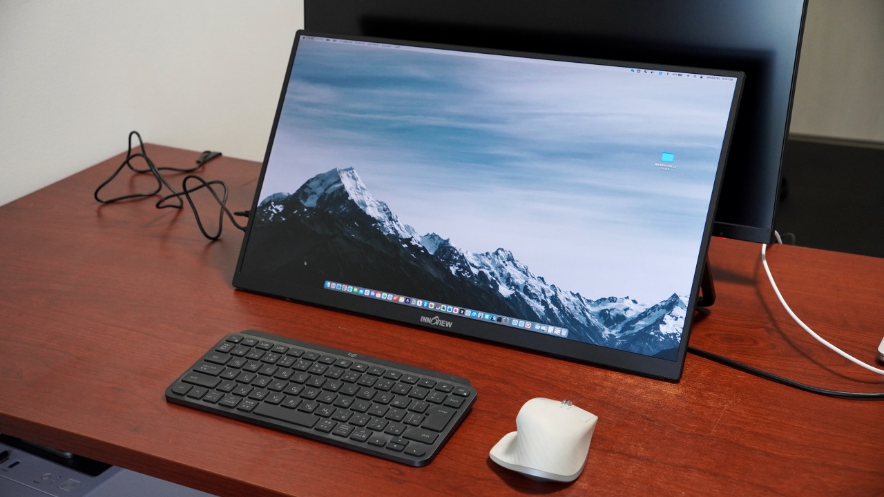 23.8インチ（2560×1440）のモバイルモニター「InnoView PM608