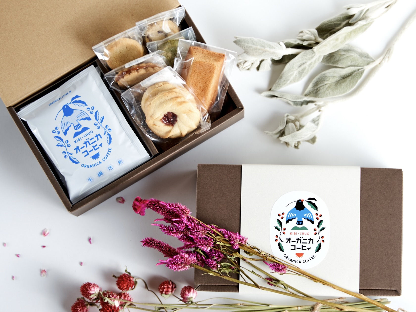 ドリップバッグ+焼き菓子詰め合わせセット - オーガニカコーヒィ