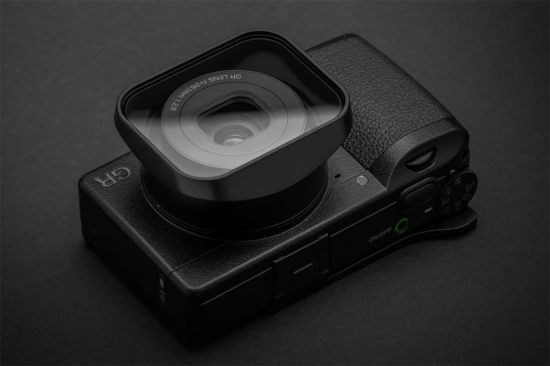 SQUAREHOOD｜スクエアフード RICOH GR III、IIIX専用アルミフード