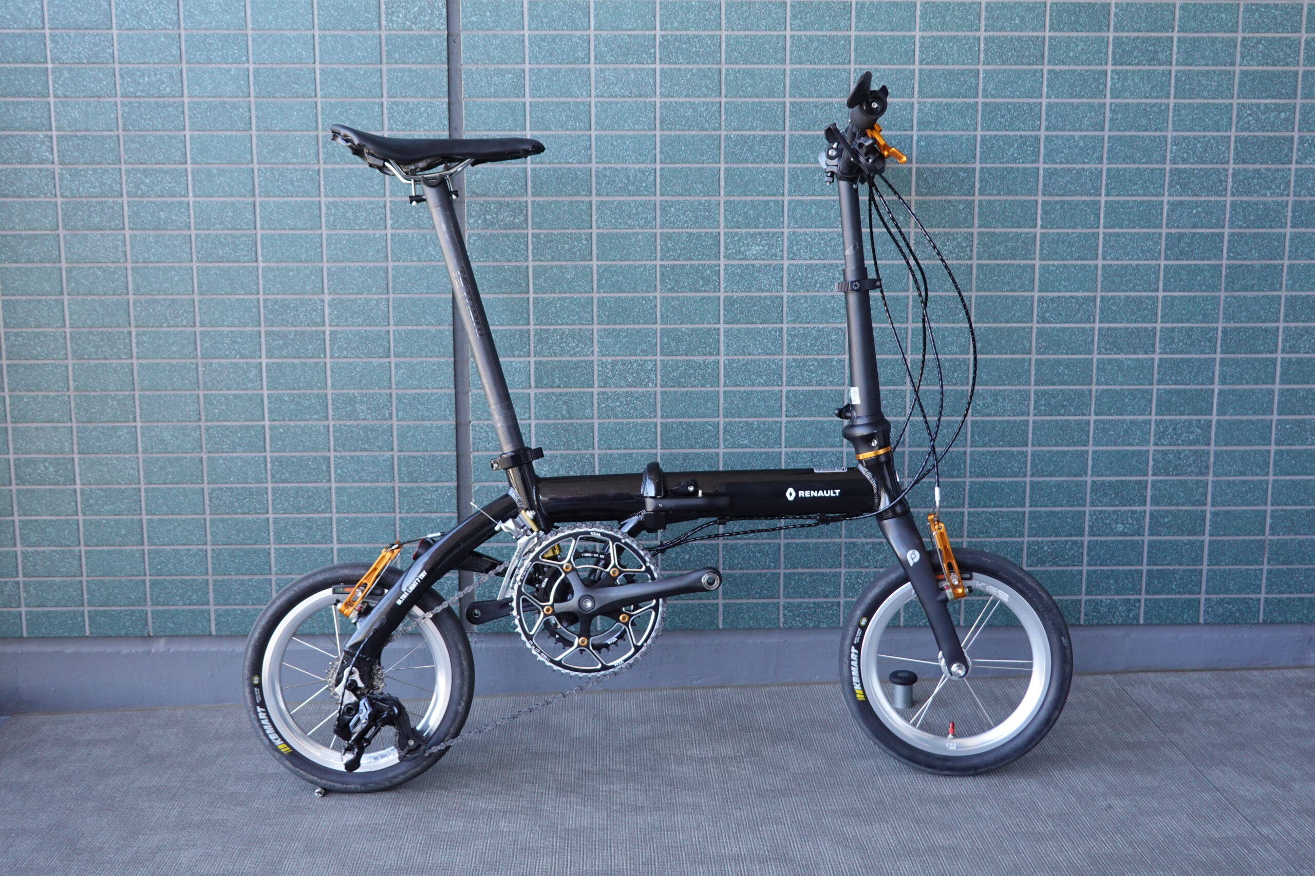 14インチ折り畳み自転車を10速化 | MINIVELO TRIP