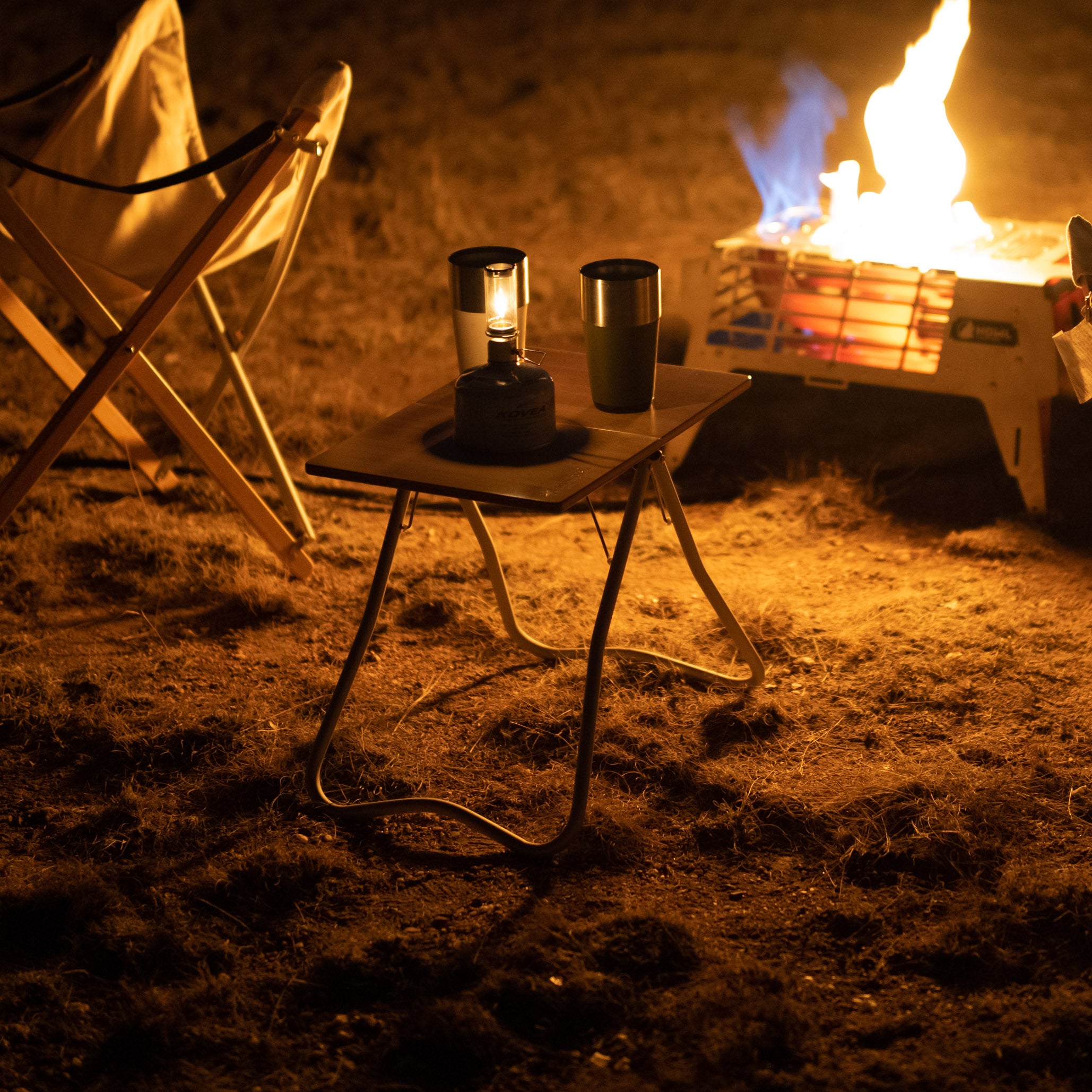 Snow Peak Renewed Bamboo Folding My Table – Perfect for Overlanders