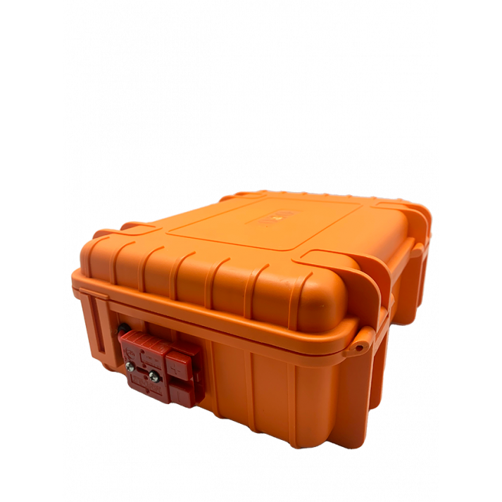 Waterproof suitcase for lithium battery