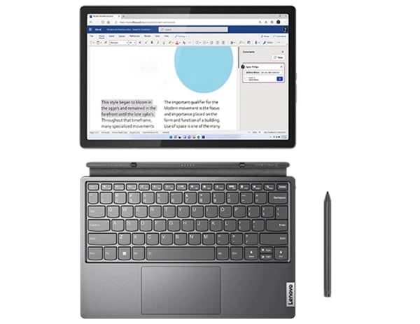 IdeaPad Duet 570i(第12世代インテル) | 汎用性の高い12.4型2-in-1