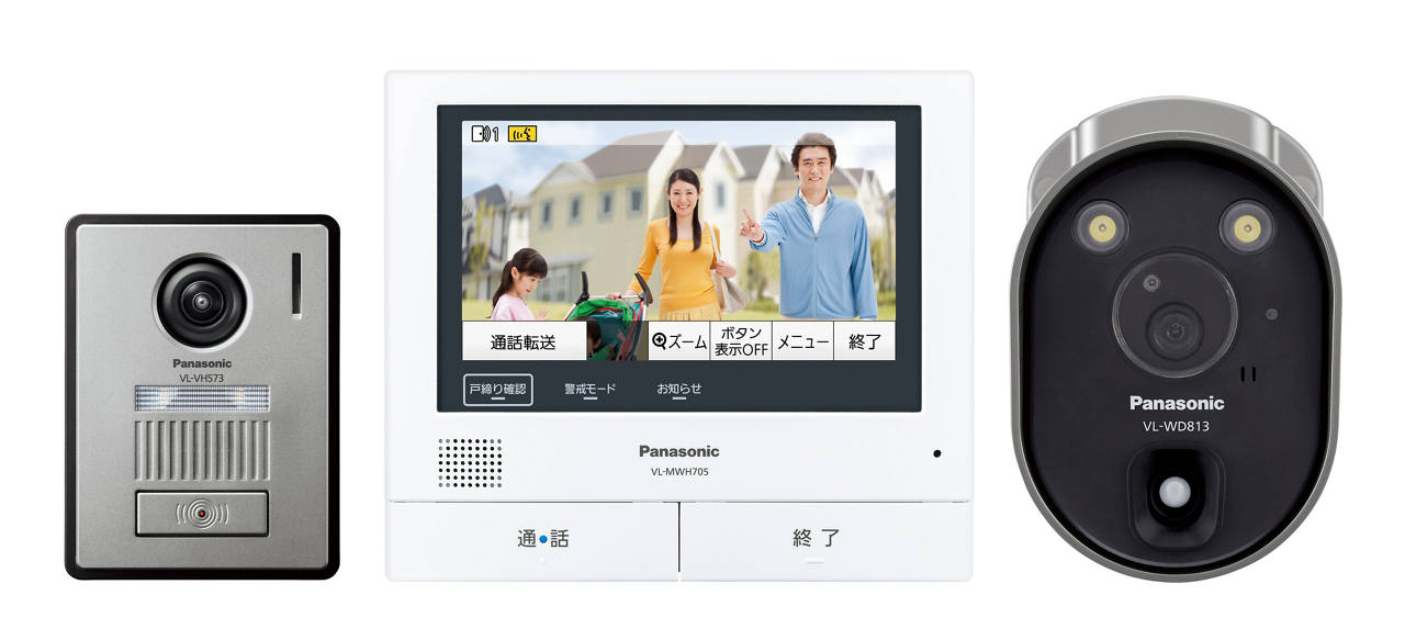 概要 テレビドアホン VL-SVH705KLC | インターホン・テレビドアホン
