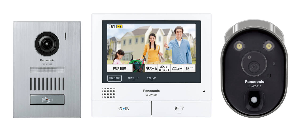 概要 テレビドアホン VL-SVH705KSC | インターホン・テレビドアホン