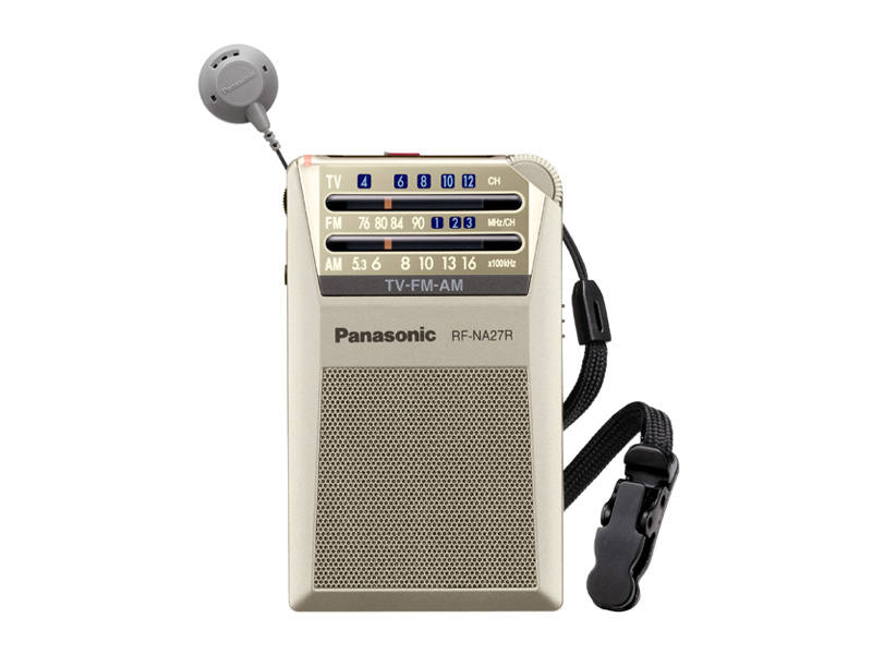 概要 TV（音声1～12ch）／FM／AM 3バンド通勤ラジオ RF