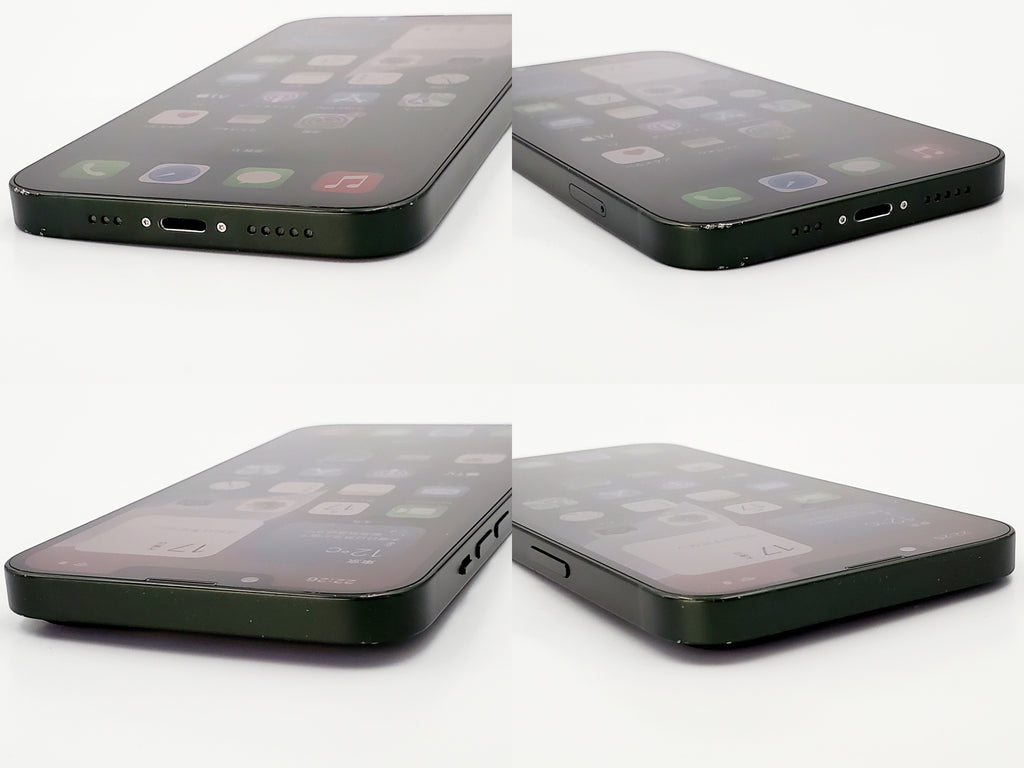 Cランク】SIMフリー iPhone13 128GB グリーン MNGG3J/A A2631