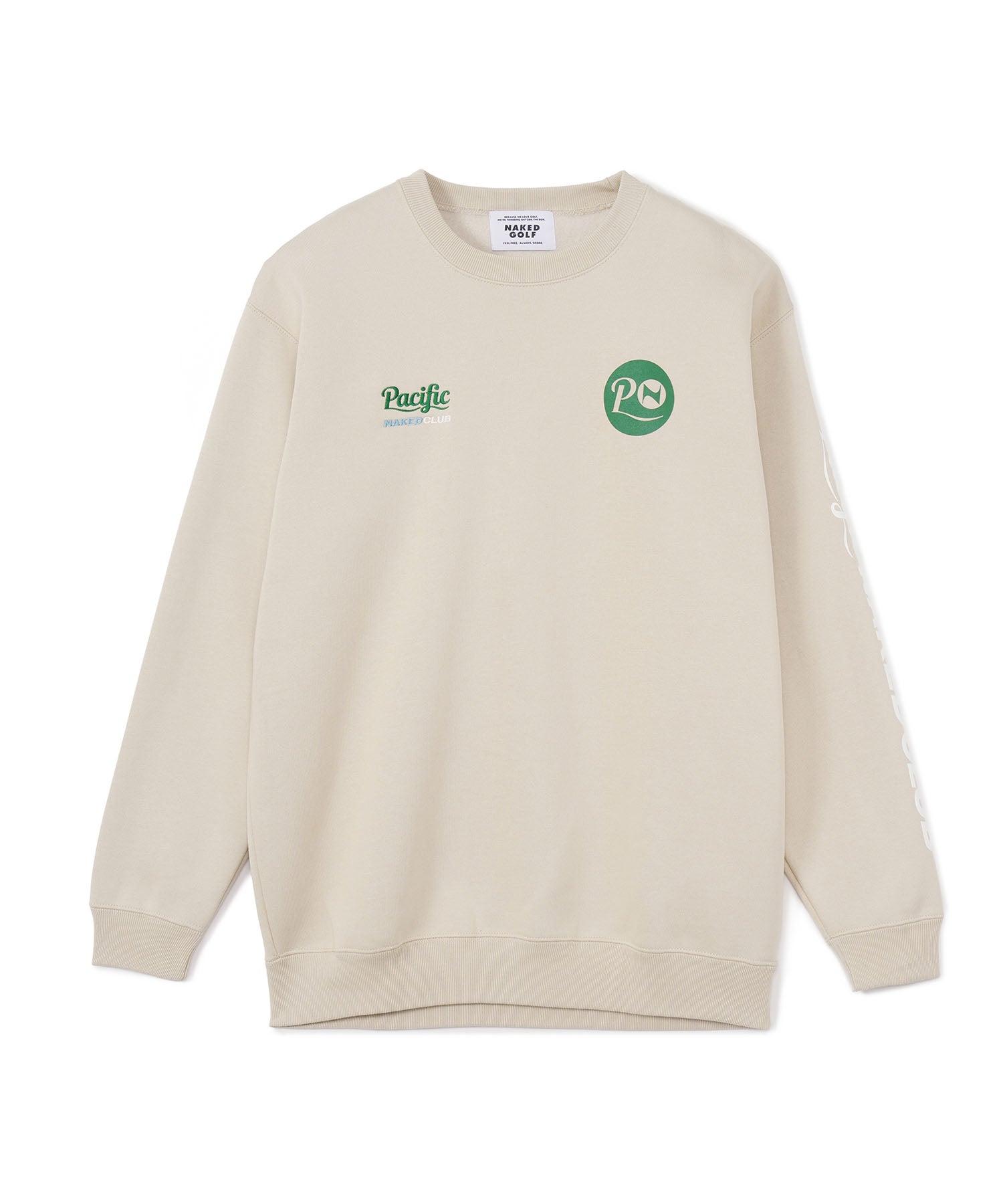 NAKED GOLF×PGC CREW NECK SWEAT – Pacific GOLF CLUB