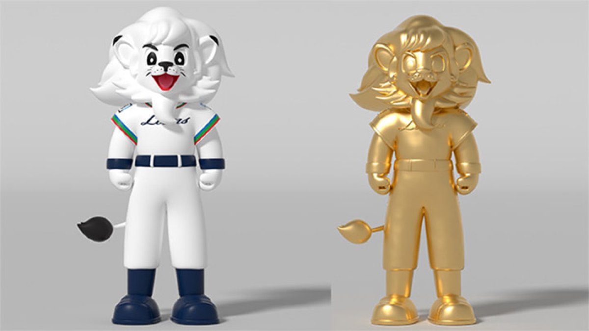 埼玉西武と「ジャングル大帝」がコラボ！ レオのフィギュア配布｜パ