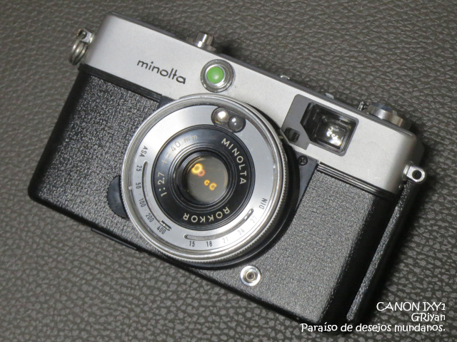 minolta HI-MATIC C トリプレット搭載のシリーズ中異色の一台 だけど
