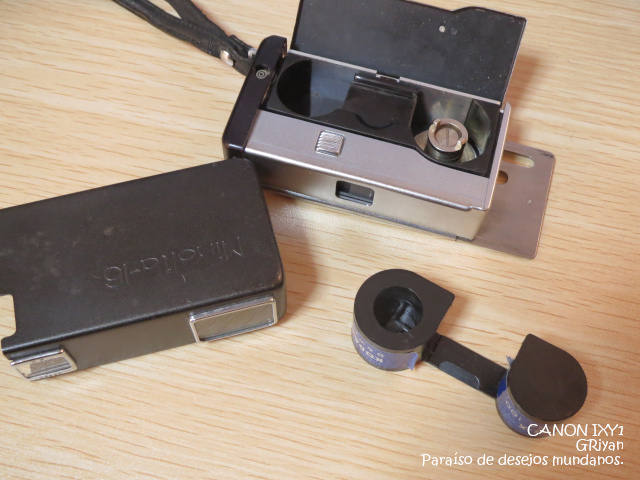 試写さんぽ】初代 minolta-16 小さな小さなガジェット系？ギミックが