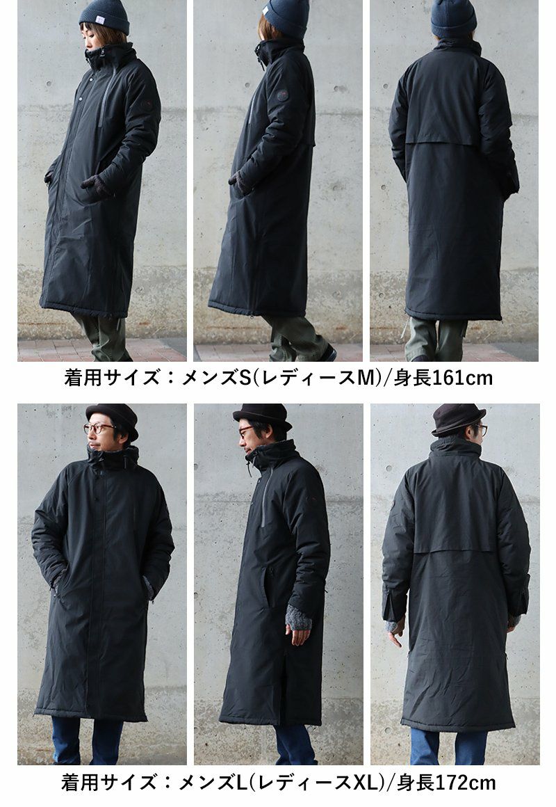 ベンチコート メンズ レディース 暖かい 裏ボア 撥水 防風 軽量 機能