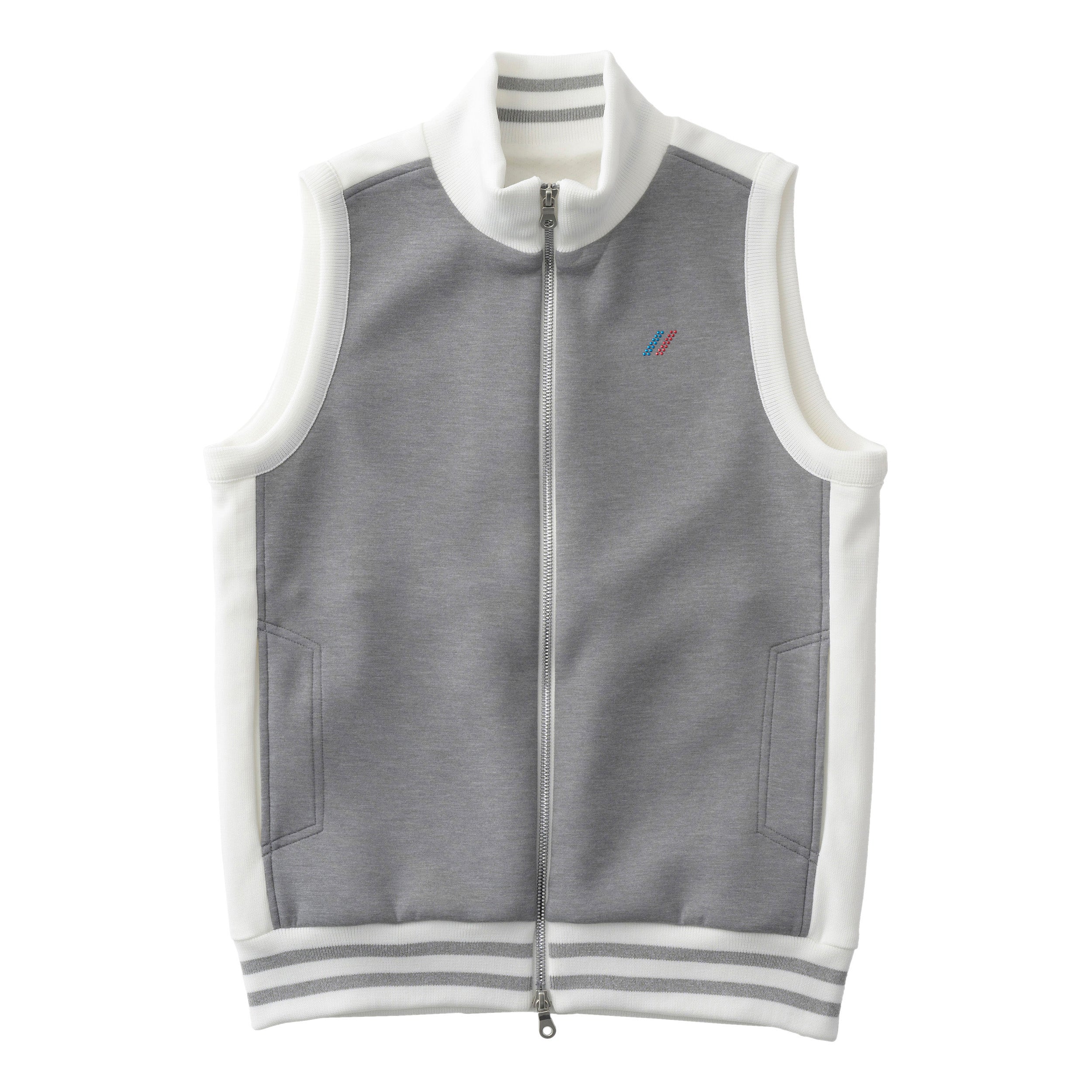 ゴルフ｜レディース｜ダンボールニットベスト（WH/GY） – PATRICK