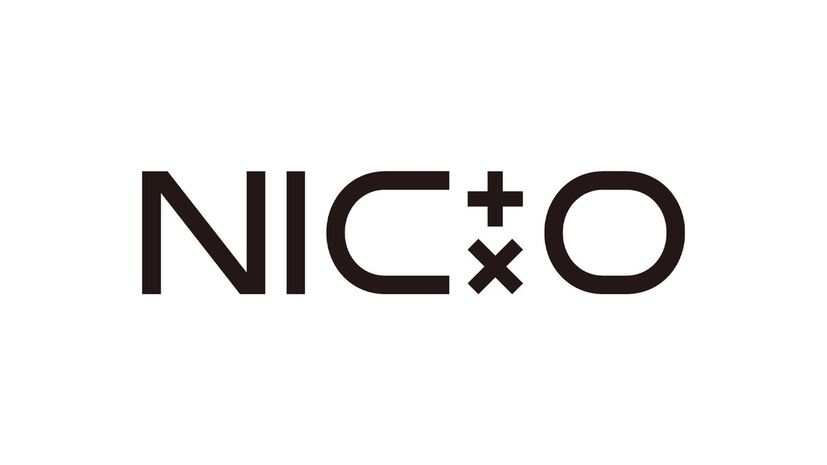 🎁] そして！お待たせしました！ NICOのロゴも初公開しました