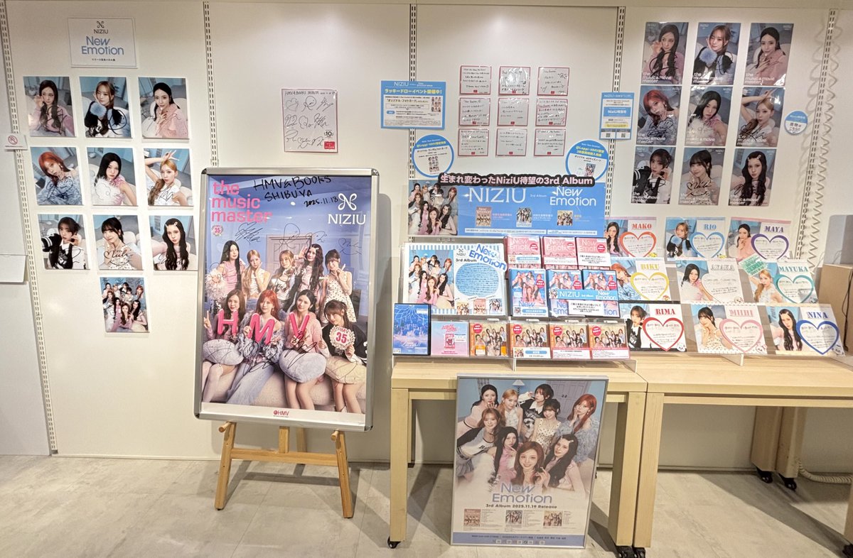 NiziU】 3rd Album『New Emotion』大好評発売中！ @ Loppi・HMV限定
