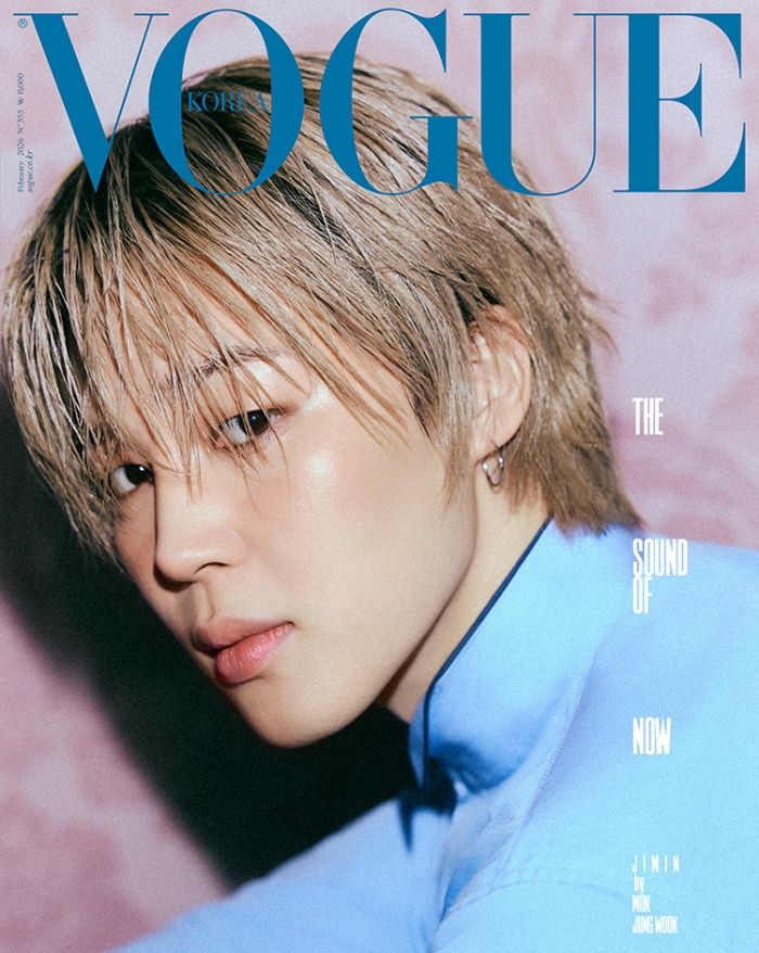 BTS #ジミン ちゃんがVOGUE KOREA2月号の表紙に登場💜❣️ 繊細で