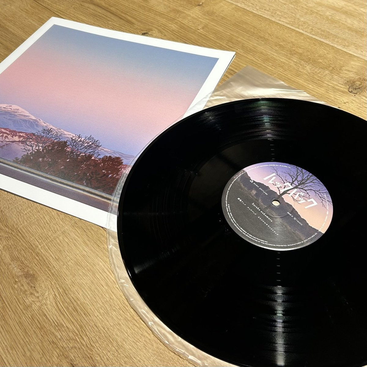 ルックバック」 オリジナルサウンドトラック 【12インチレコードの実物