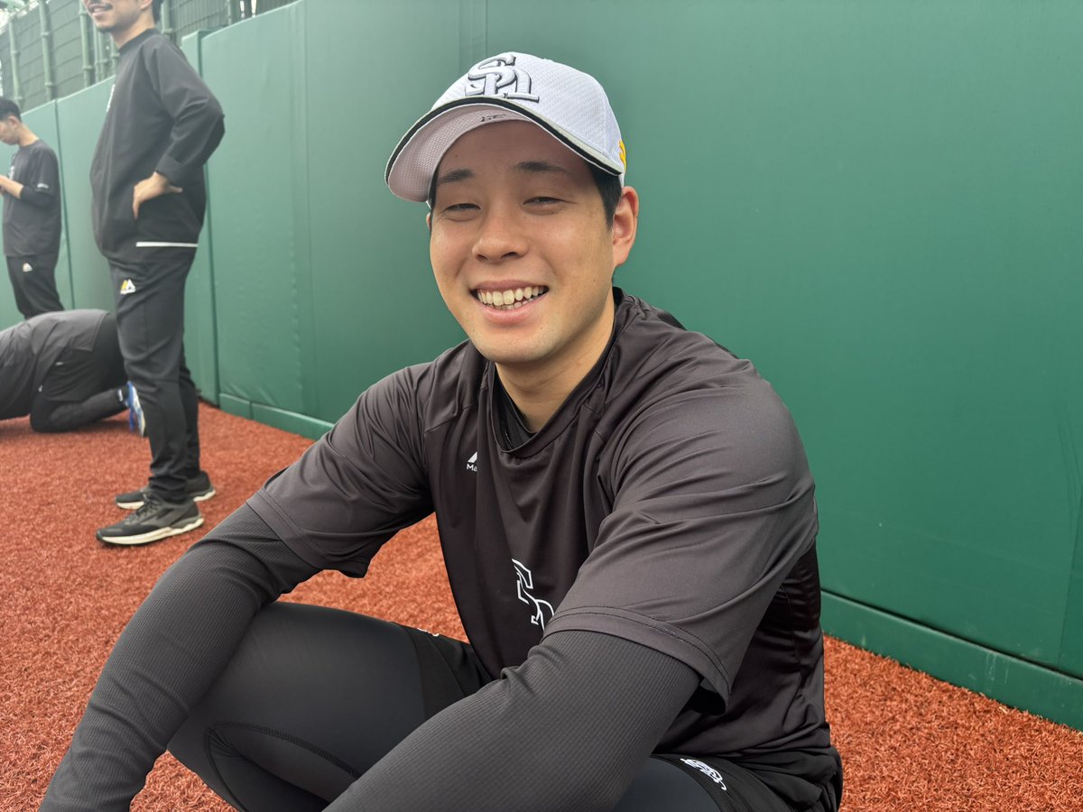 大江竜聖 投手が昨日から1軍に合流しています👍 ▽試合中継はホークス