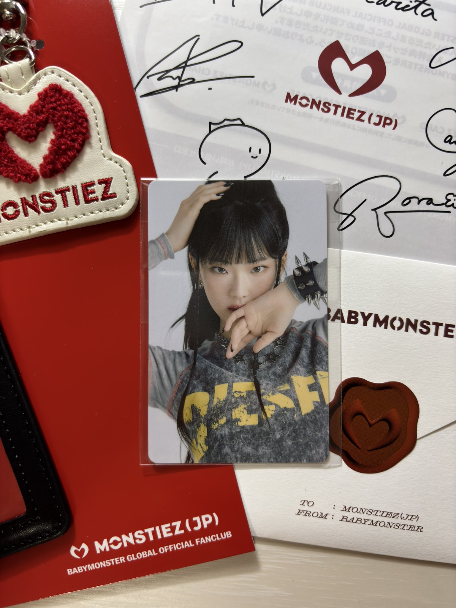 BABYMONSTER ローラ 2nd 台湾 台北ポップアップ トレカ BABYMONSTER