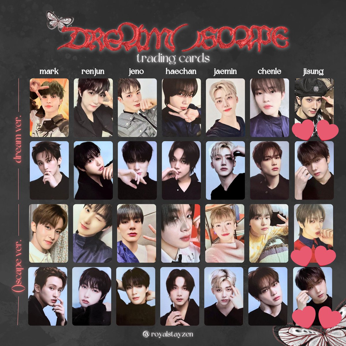NCT DREAM ロンジュン トレカ nct dream ロンジュン トレカ 24枚