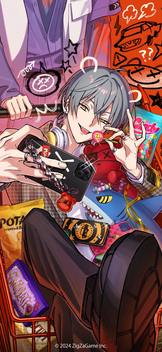 東京ディバンカー』 黒鷺玲音 絵札のイラストを描きました よろしく