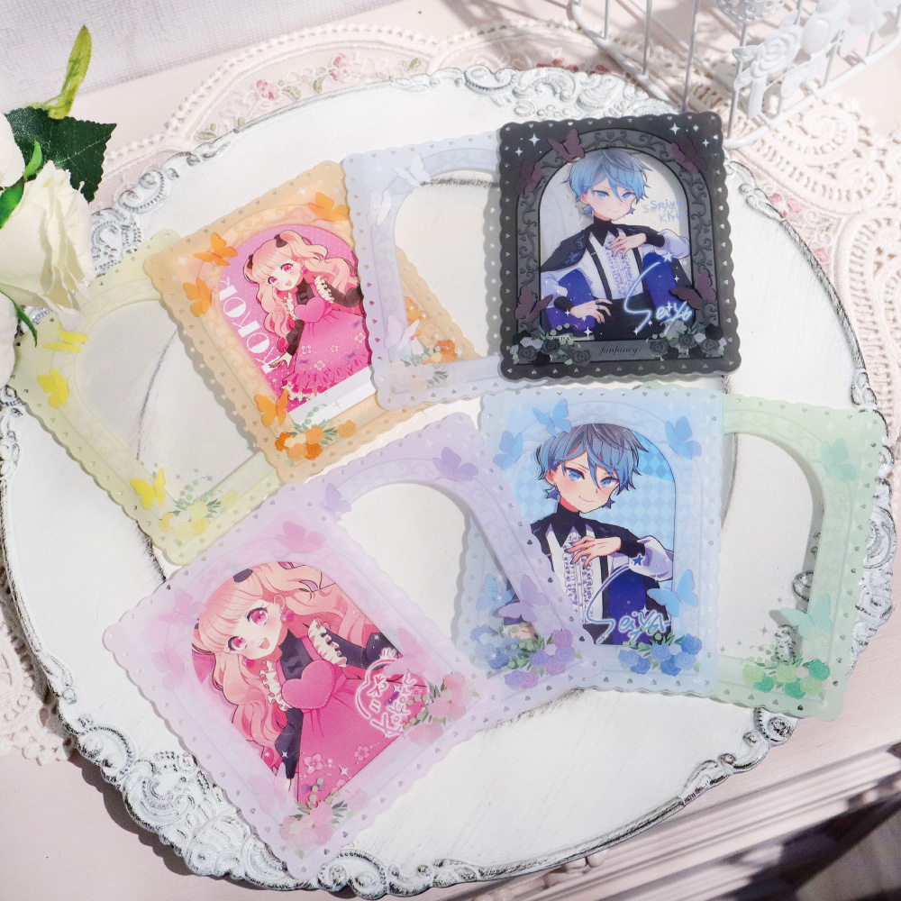 ✨🦋𝑵𝑬𝑾 𝑰𝑻𝑬𝑴🦋✨ キャラ福くじONLINE apicolle 硬質カード