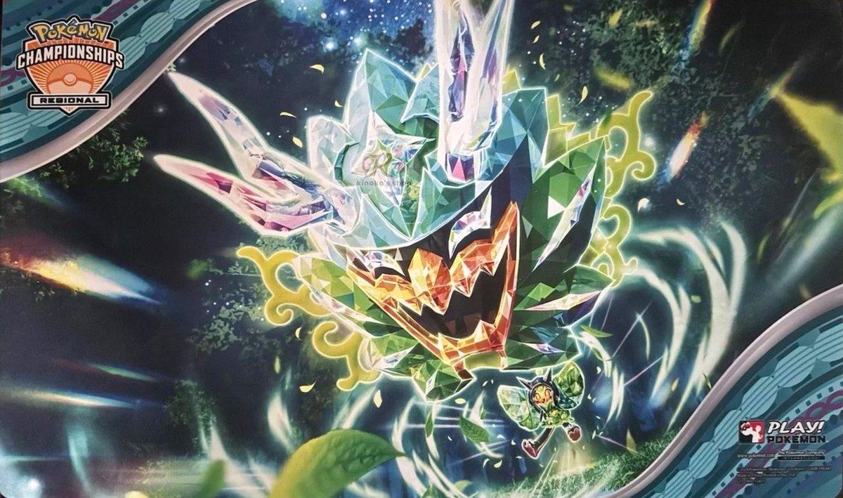 海外ポケカニュース🍄】 海外大会でオーガポンのプレイマットが配布