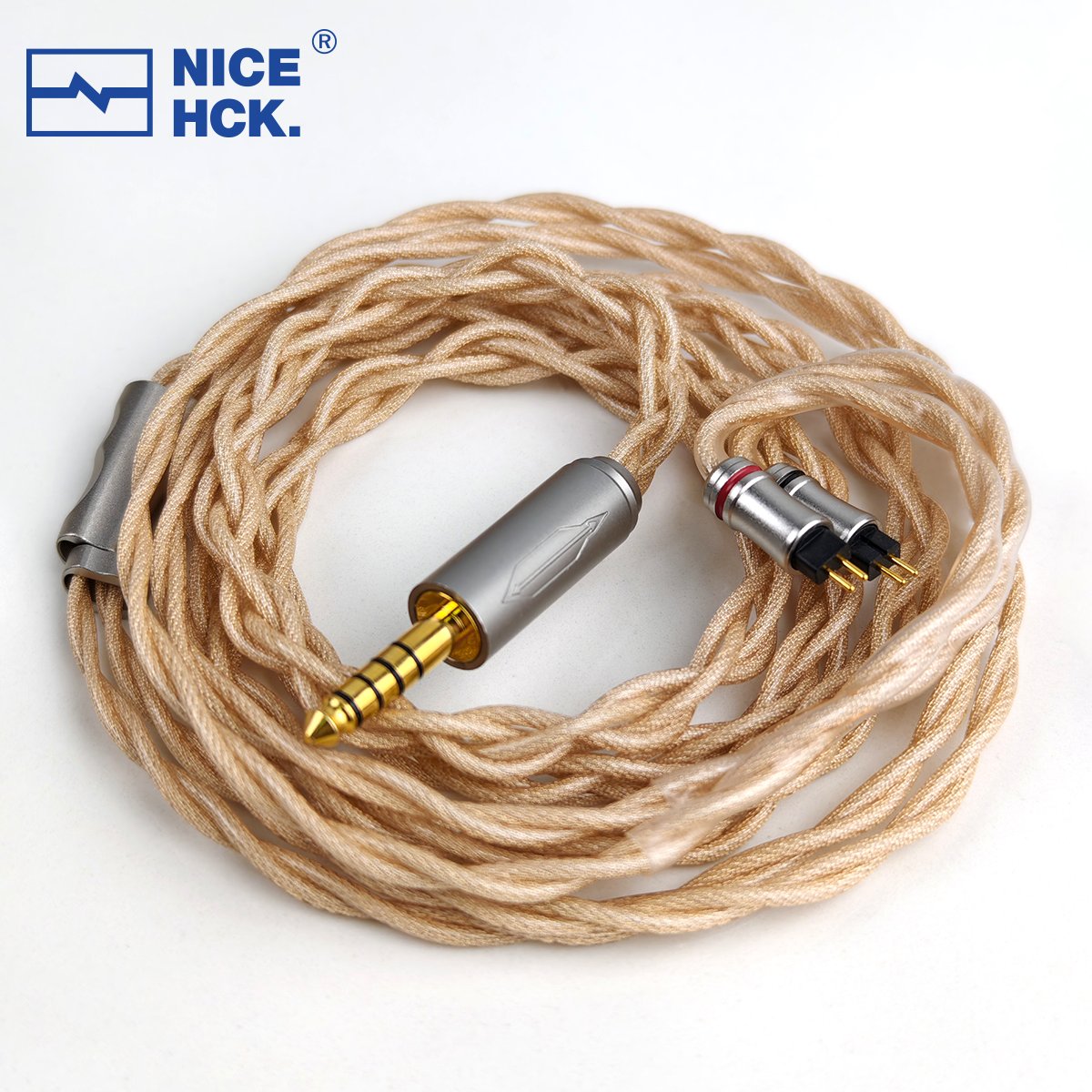 UpLaura上位ケーブル🆕 ①17AWG、非常に大きな断面積 ②OFCプラグ+銀