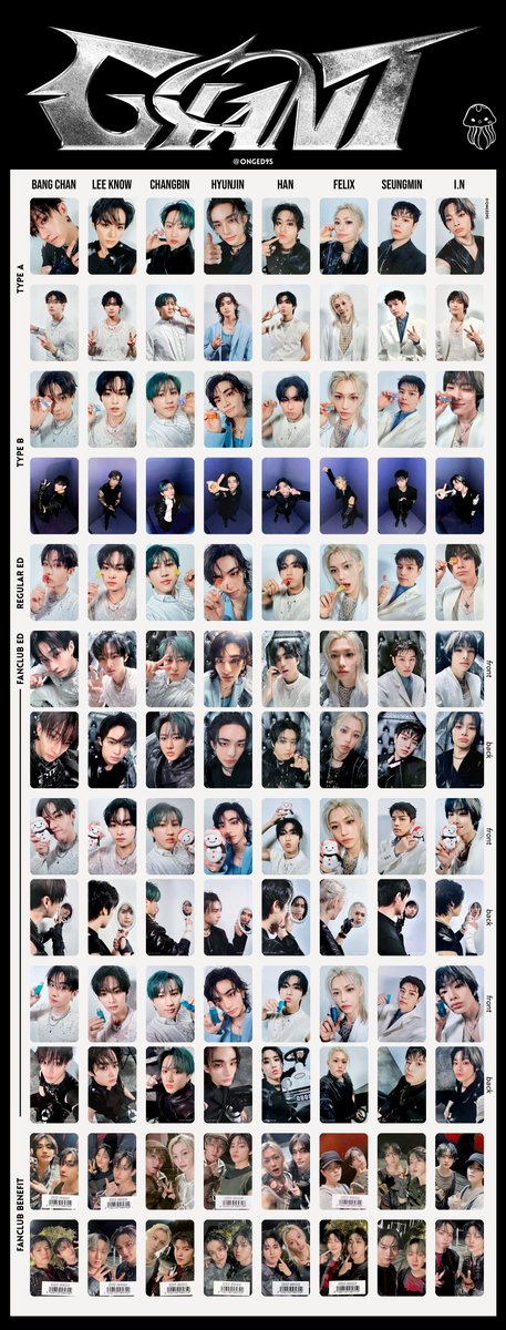 straykidsトレカ Levanter 一覧 LEVANTER - SKZ