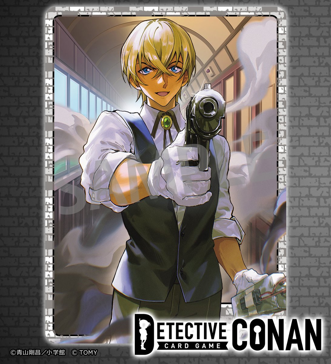 お仕事】 #コナンカード 11月23日発売の【名探偵コナンTCG黒影の襲来