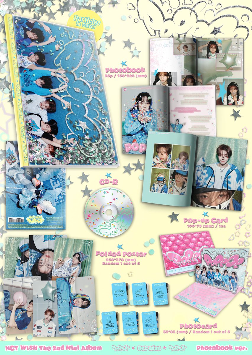 NCT WISH 'poppop'🫧💚 初回限定特典 ビジュ出ました📣 NEW TEAM時代の