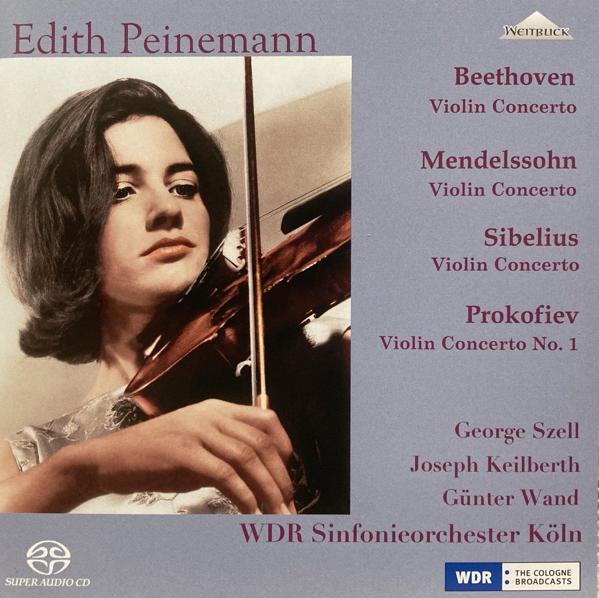 ベートーヴェン： ・ヴァイオリン協奏曲 ニ長調 Op.61 1964年6月11日