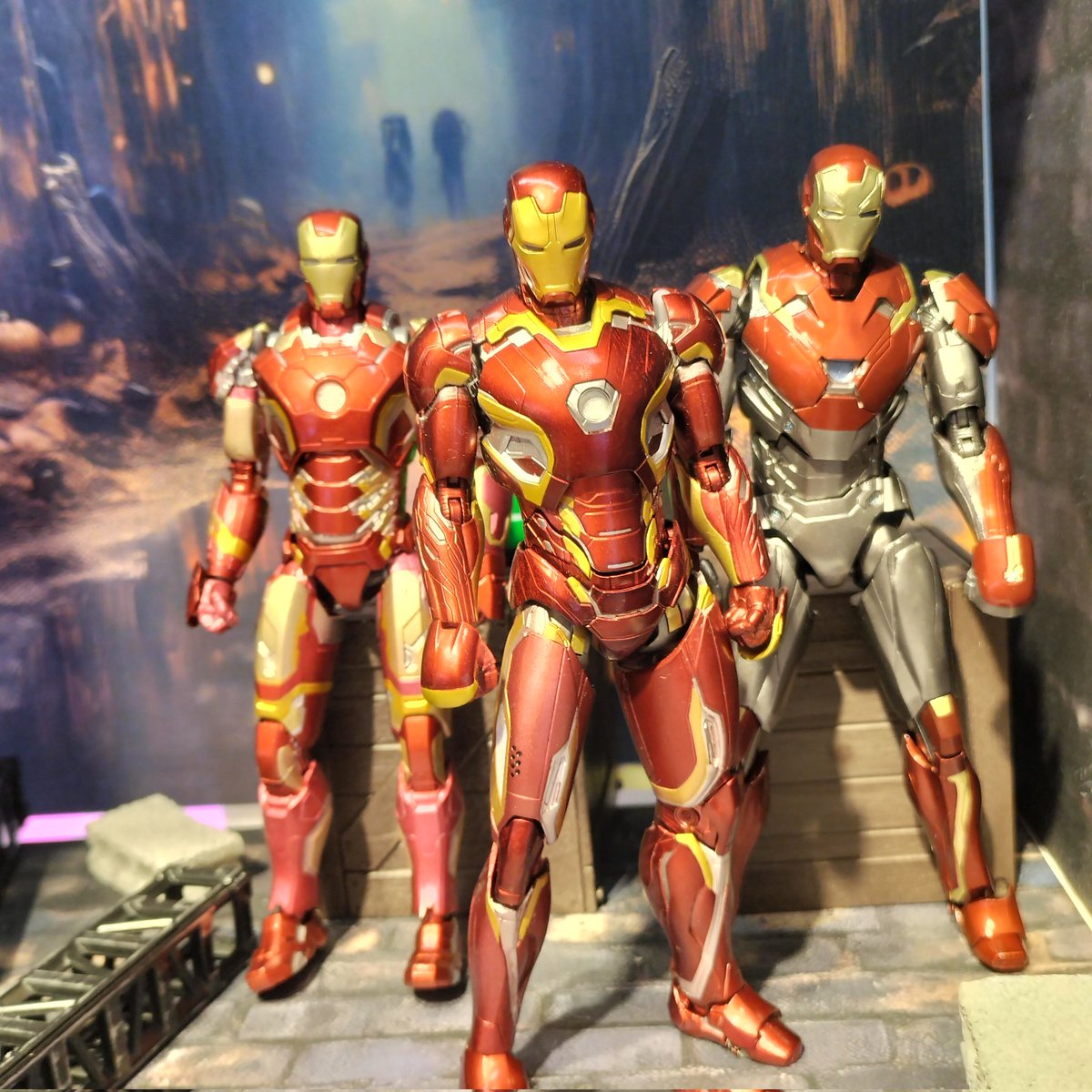 3月になったから3人並んだ画像を貼ろうぜ アイアンマン勢ぞろい