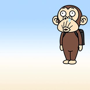 🆕新作スタンプ🆕 お猿さんの動くスタンプ13弾登場✨ 様々なキャラに扮