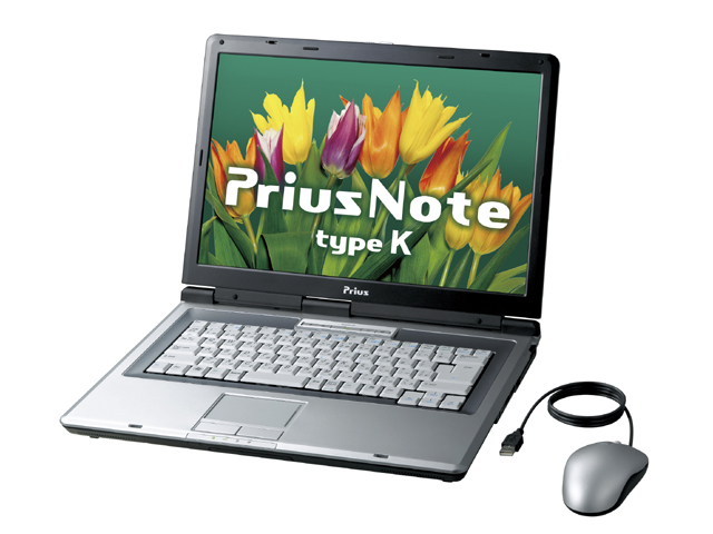 日立、Vista搭載ノートPC「Prius Note type K」