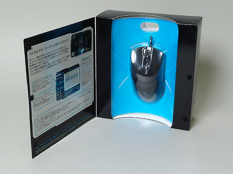 PCゲームグッズLab.】実売4,000円のゲーミングマウス「A4Tech XL-740K」