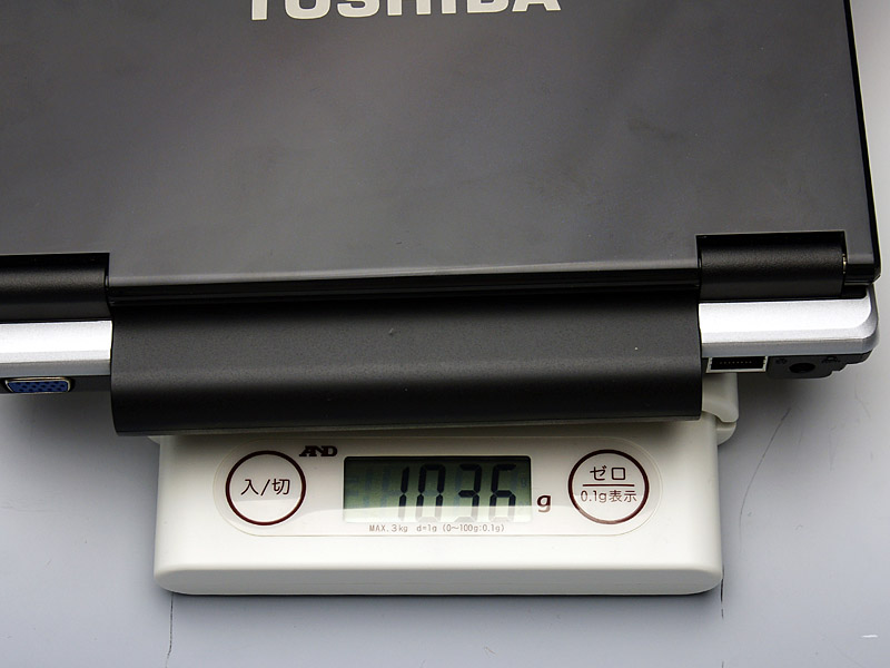 東芝「NB100」フォトレビュー