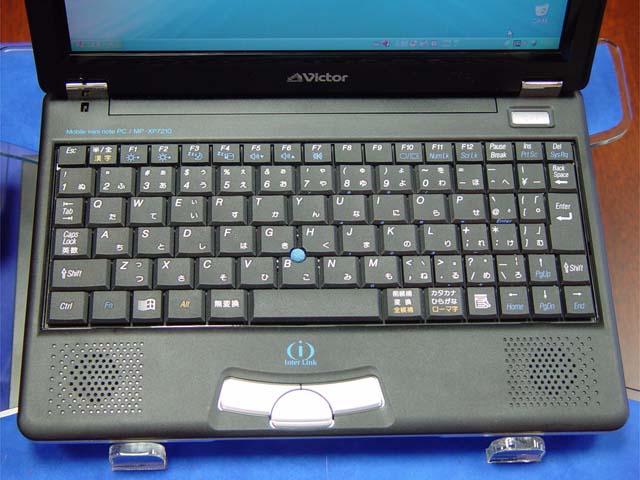 ビクター、Windows XPを採用したA5サイズミニノート