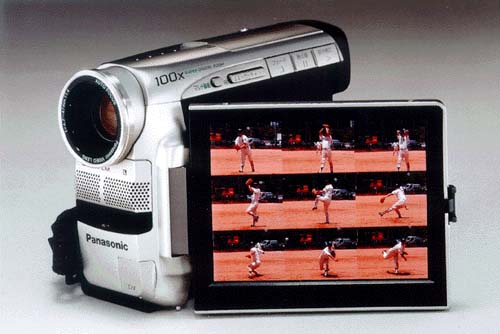 松下、ビュータイプの小型DVカメラ