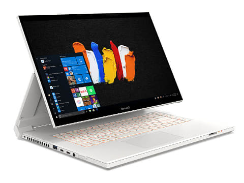 Acer、イーゼルヒンジ採用のクリエイター向けPCなど ～未発表のRyzen