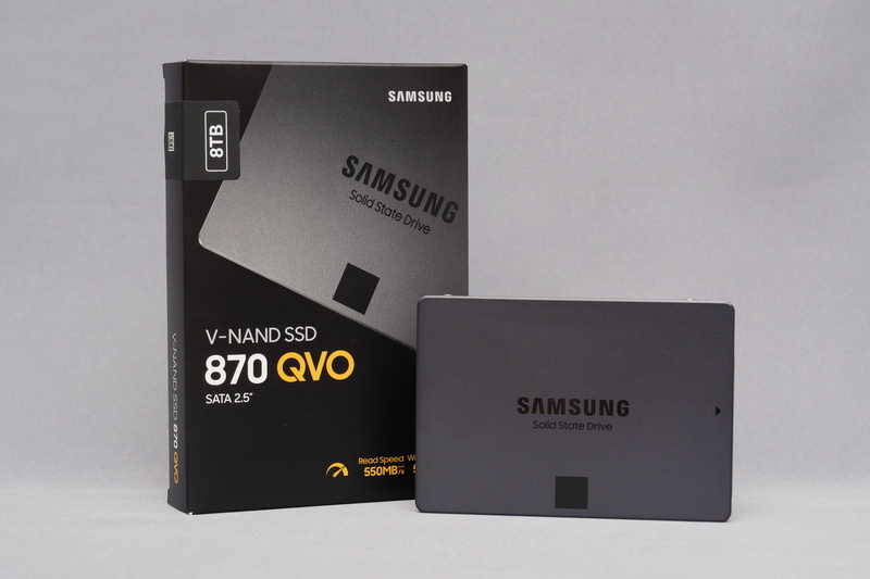 やじうまミニレビュー】最大8TBを達成したSamsung製2.5インチSSD「870