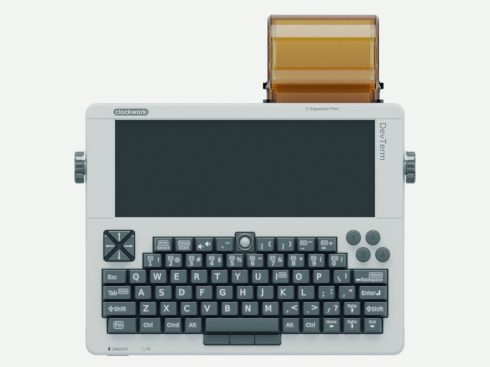 まるで昔のワープロ? キーボード/ディスプレイ一体型パソコン「DevTerm