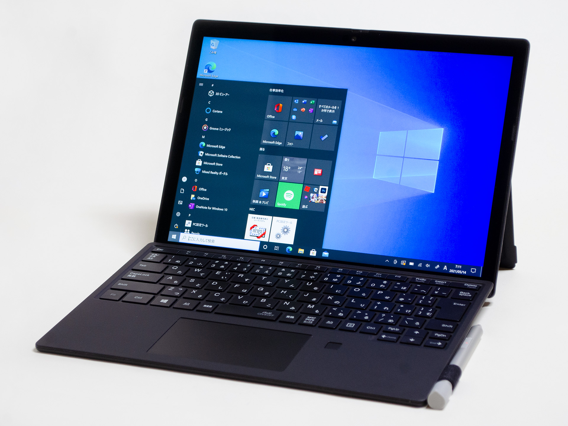 NEC 2in1 タブレットpc VS-3／Core i5・メモリ8GB NEC、第13世代Core