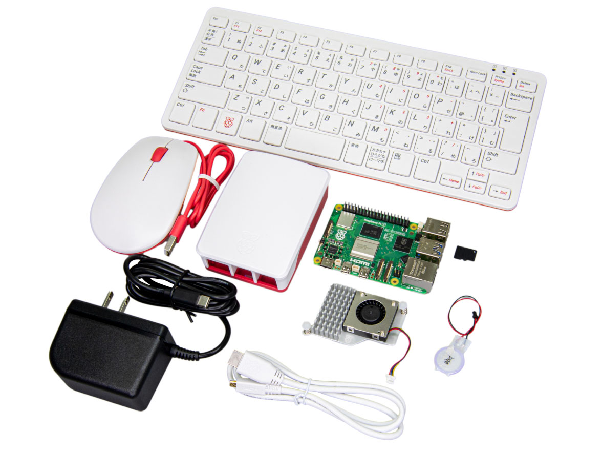 国内版Raspberry Pi 5向けACアダプタが8月発売。アクティブクーラー同
