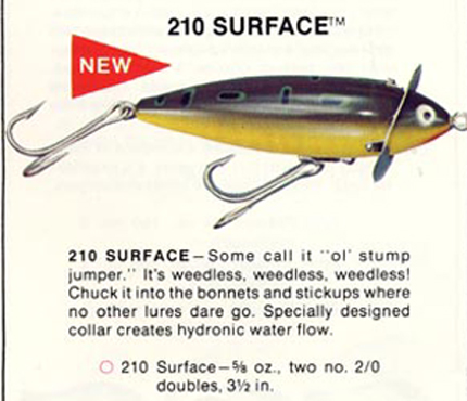 HEDDON #210 SURFACE : No.04 FD-Custom baits/R.S.D.I.