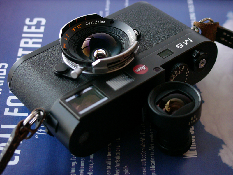 Hologon T* 16mm F8 Mマウント改造で、 : I live on the 8th floor