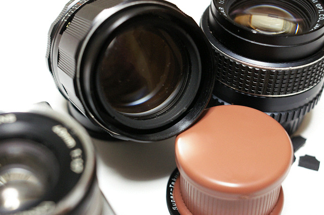 レンズ分解修理 ：ペンタックスタクマーSMC TAKUMAR 50mm/F1.4後期ゴム