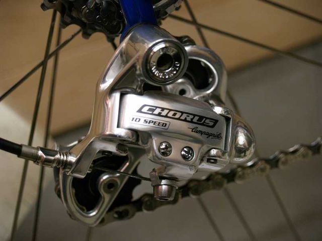 ついにGET！カンパアルミコーラス リアディレイラー！ : 自転車操業♪