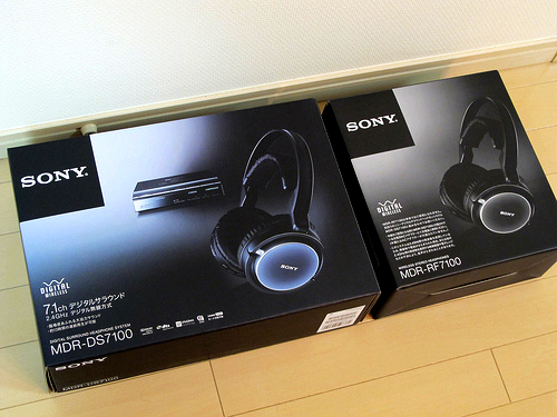 雑]MDR-DS7100/MDR-RF7100 / Sony : チミンモラスイ？